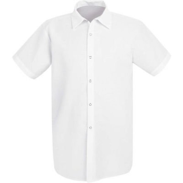 Vf Imagewear Chef Designs Long Cook Shirt, White, Spun Polyester Poplin, S 5050WHSSS